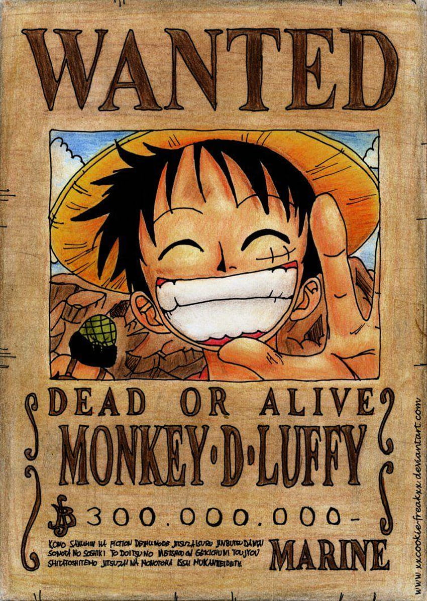 luffy poster