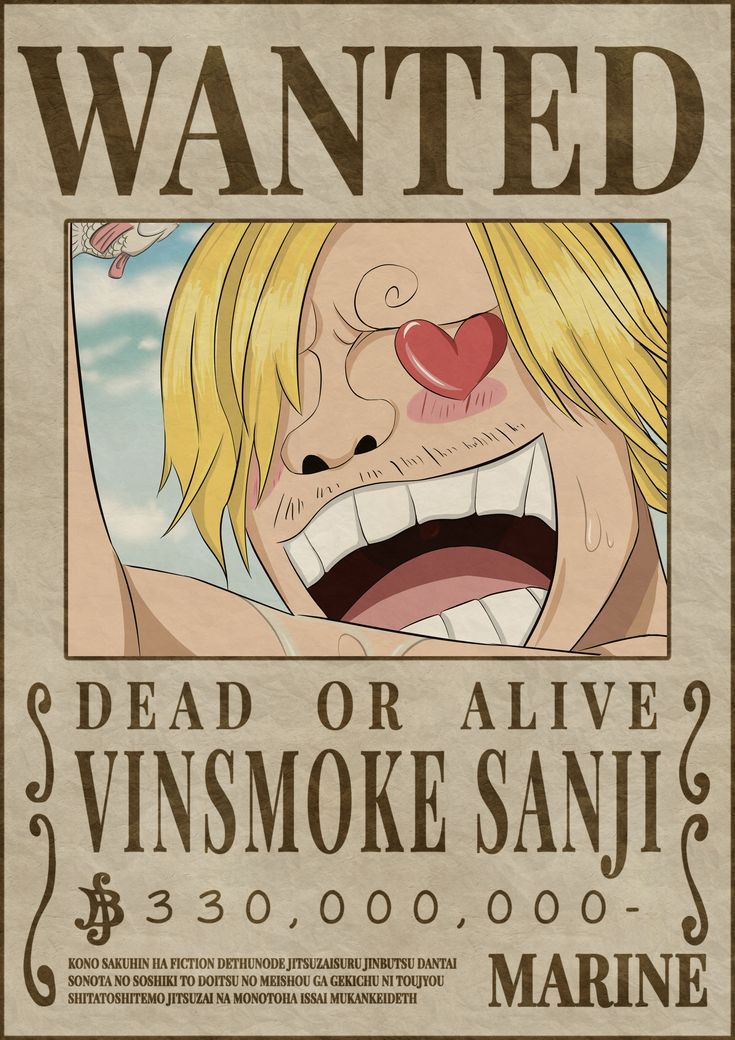 sanji poster